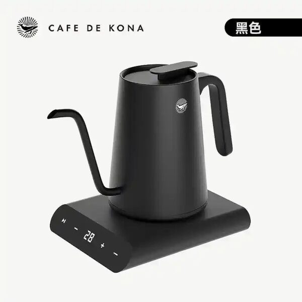 CAFE DE KONA 天衡溫控手沖咖啡壺600ml【黑】：圖片 2