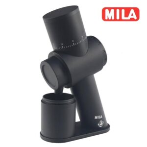 MILA 黑旋風電動磨豆機-48mm鍍鈦六角旋風刀盤