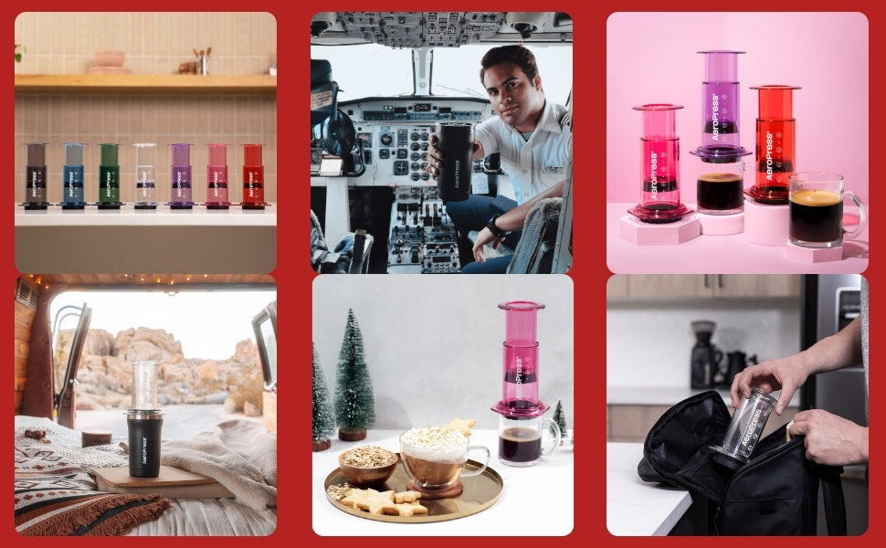 AeroPress 控速濃縮濾蓋使用情境