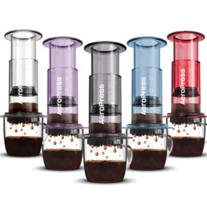 AeroPress 愛樂壓 Clear 多色版|免插電隨身咖啡器|透明 Tritan 296ml
