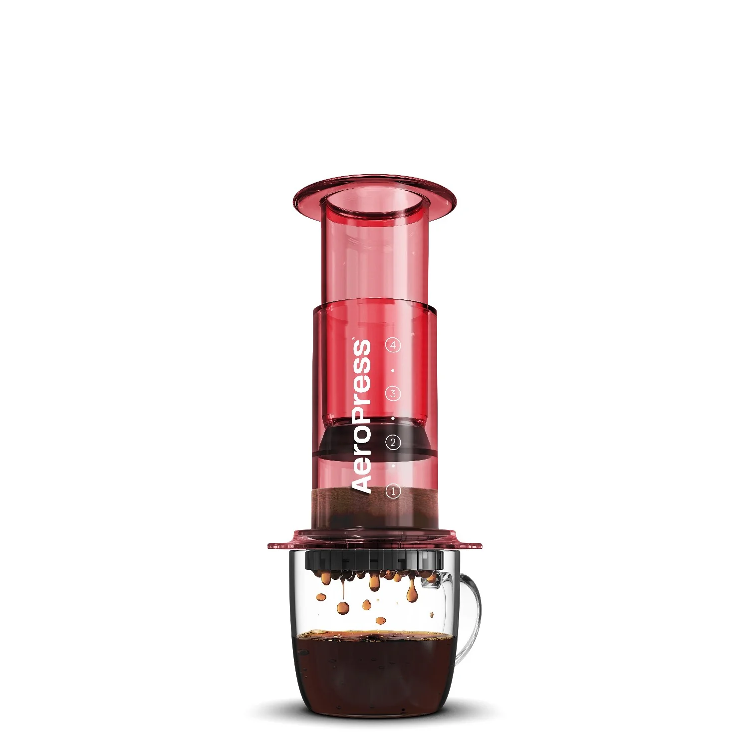 AeroPress 愛樂壓 Clear 多色版|免插電隨身咖啡器|透明 Tritan 296ml:圖片 8