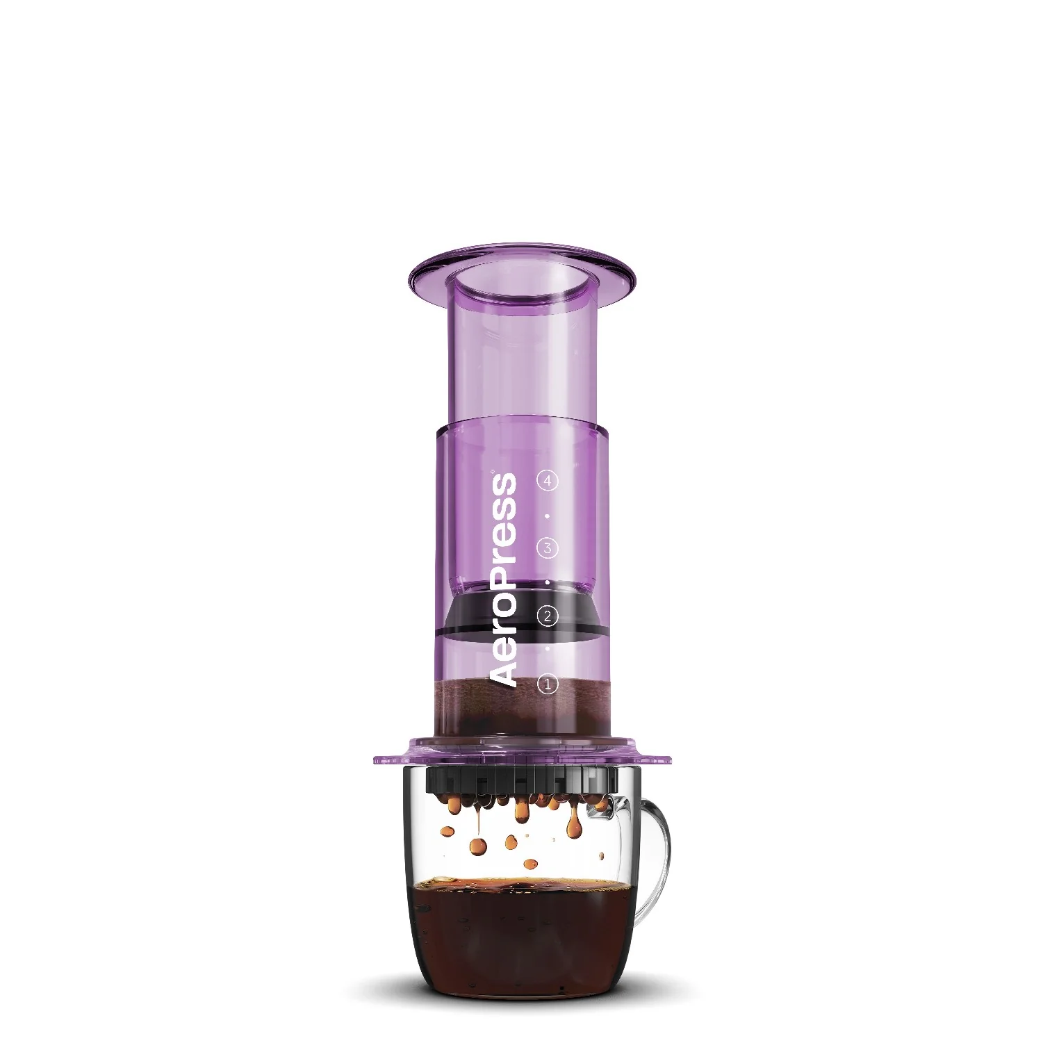 AeroPress 愛樂壓 Clear 多色版|免插電隨身咖啡器|透明 Tritan 296ml:圖片 5