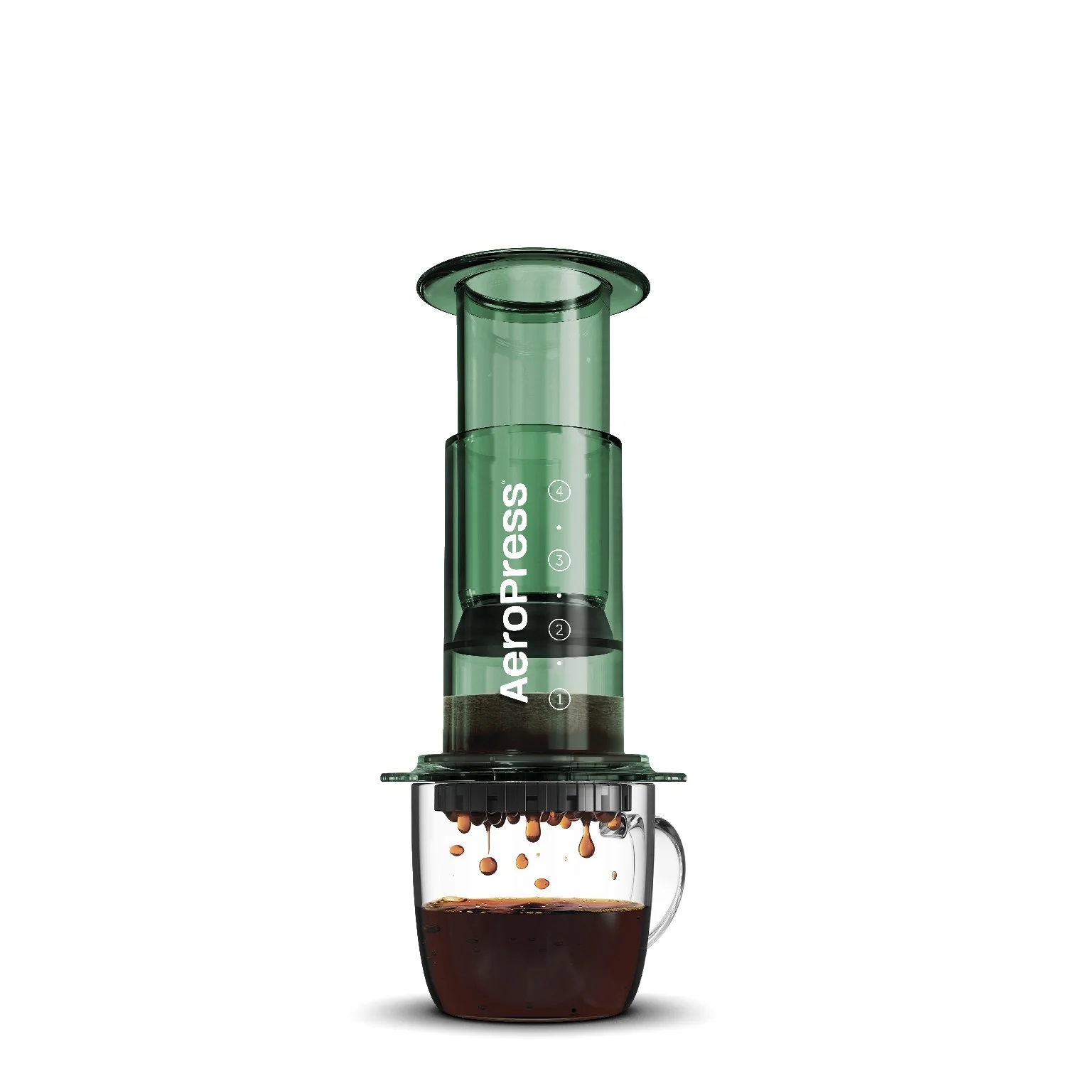 AeroPress 愛樂壓 Clear 多色版|免插電隨身咖啡器|透明 Tritan 296ml:圖片 3