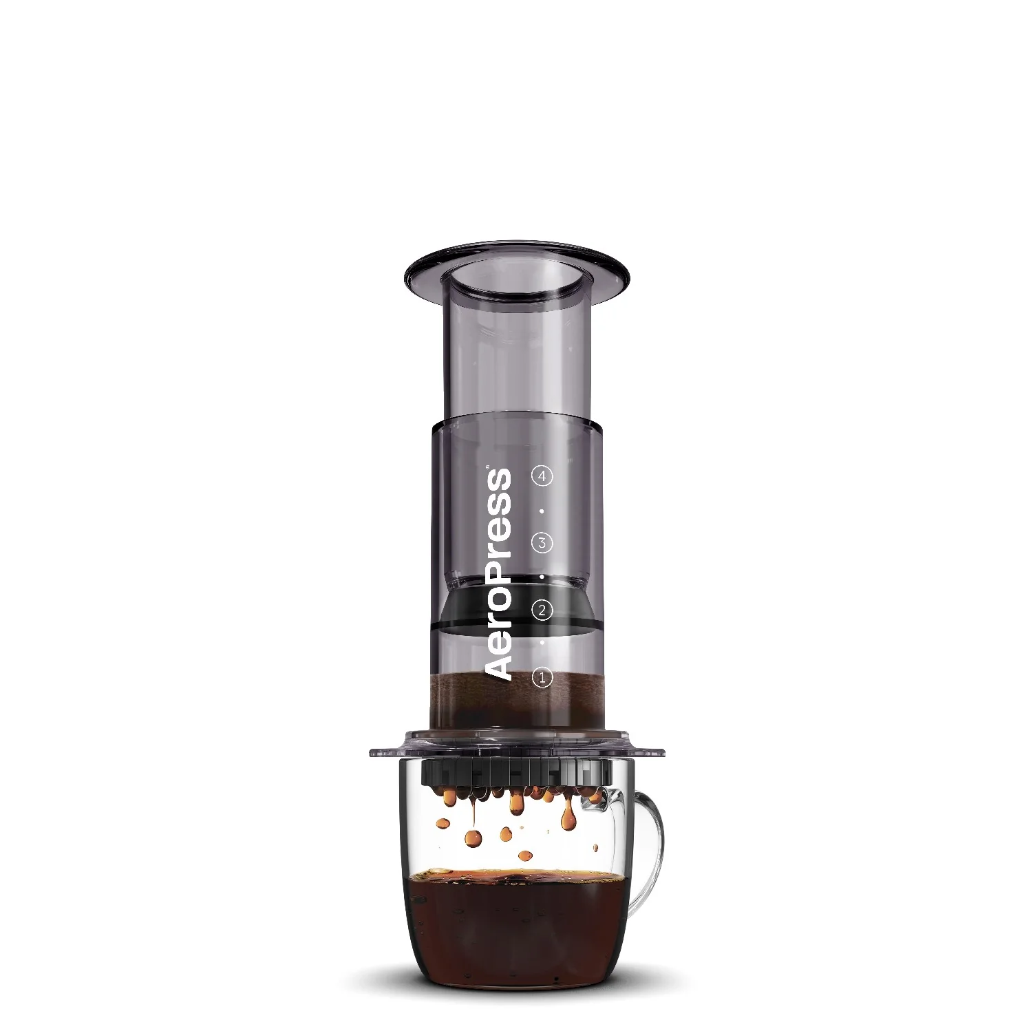 AeroPress 愛樂壓 Clear 多色版|免插電隨身咖啡器|透明 Tritan 296ml:圖片 4